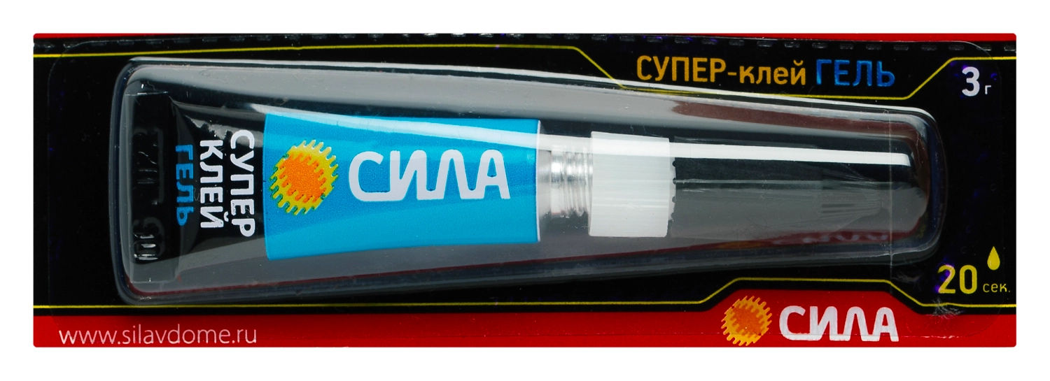 Клей гель Сила супер SGBL12-3, 3 гр