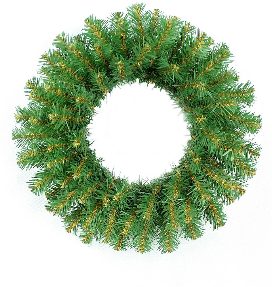 Венок MOROZCO Новогодний зеленый 35 см