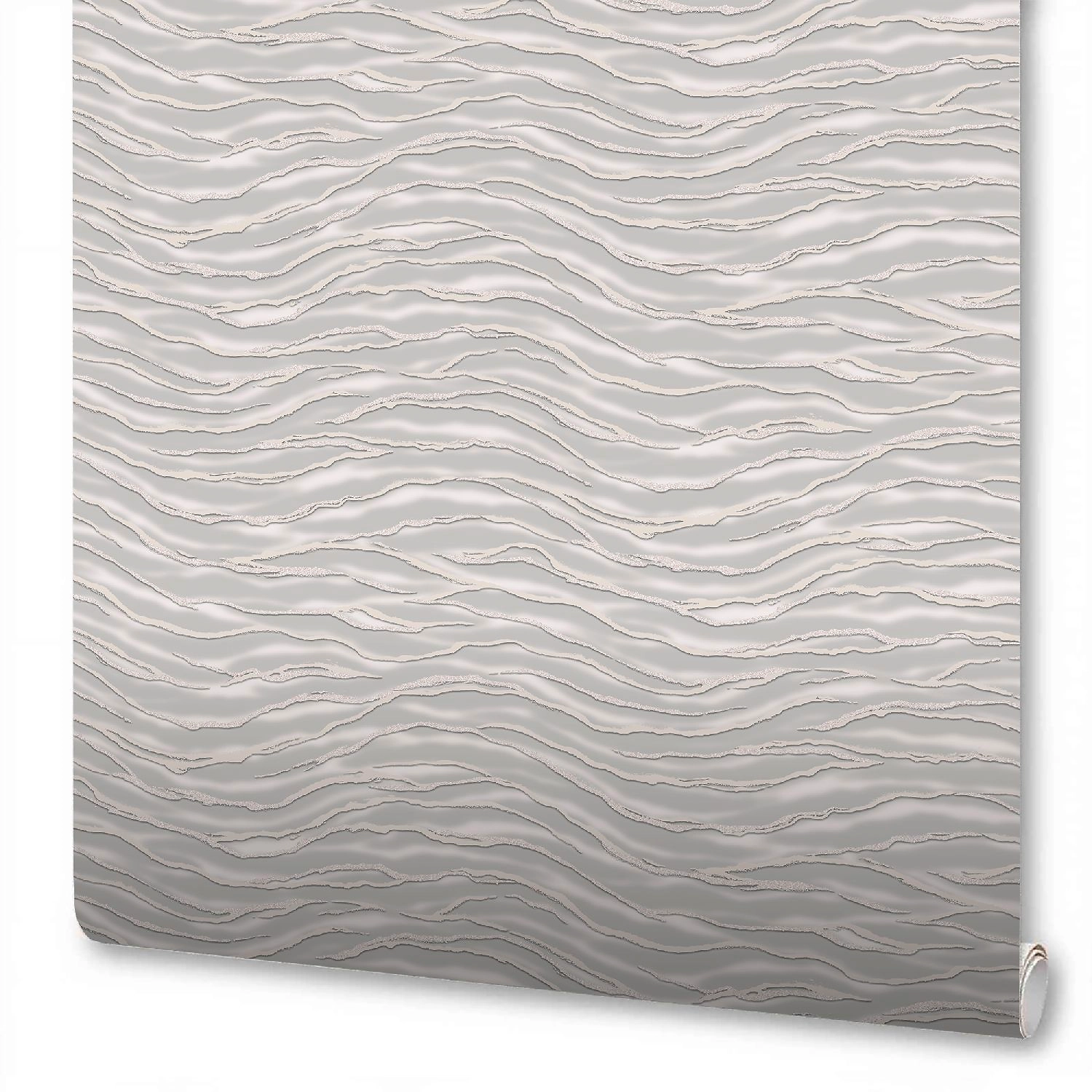 Обои виниловые VernissAGe Wild 8597-23 1,06х10,05 м, серые