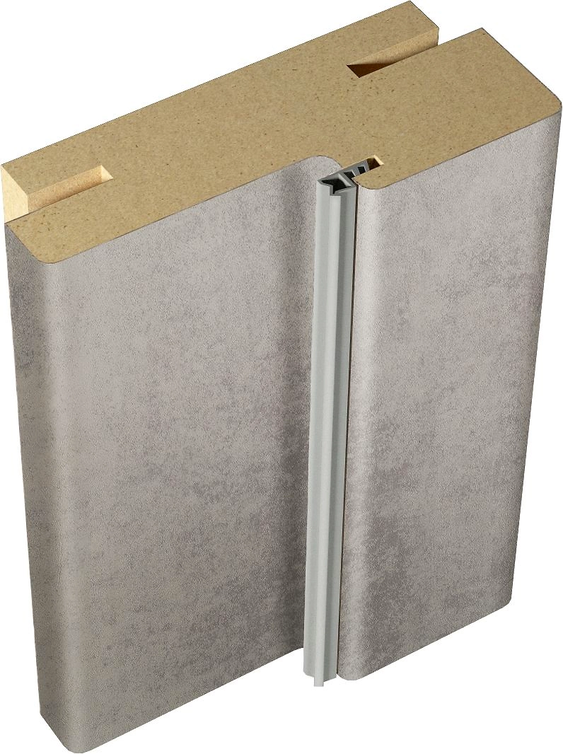 Дверная коробка Невада телескопическая Бетон светлый 38х2100 мм 2,5 шт