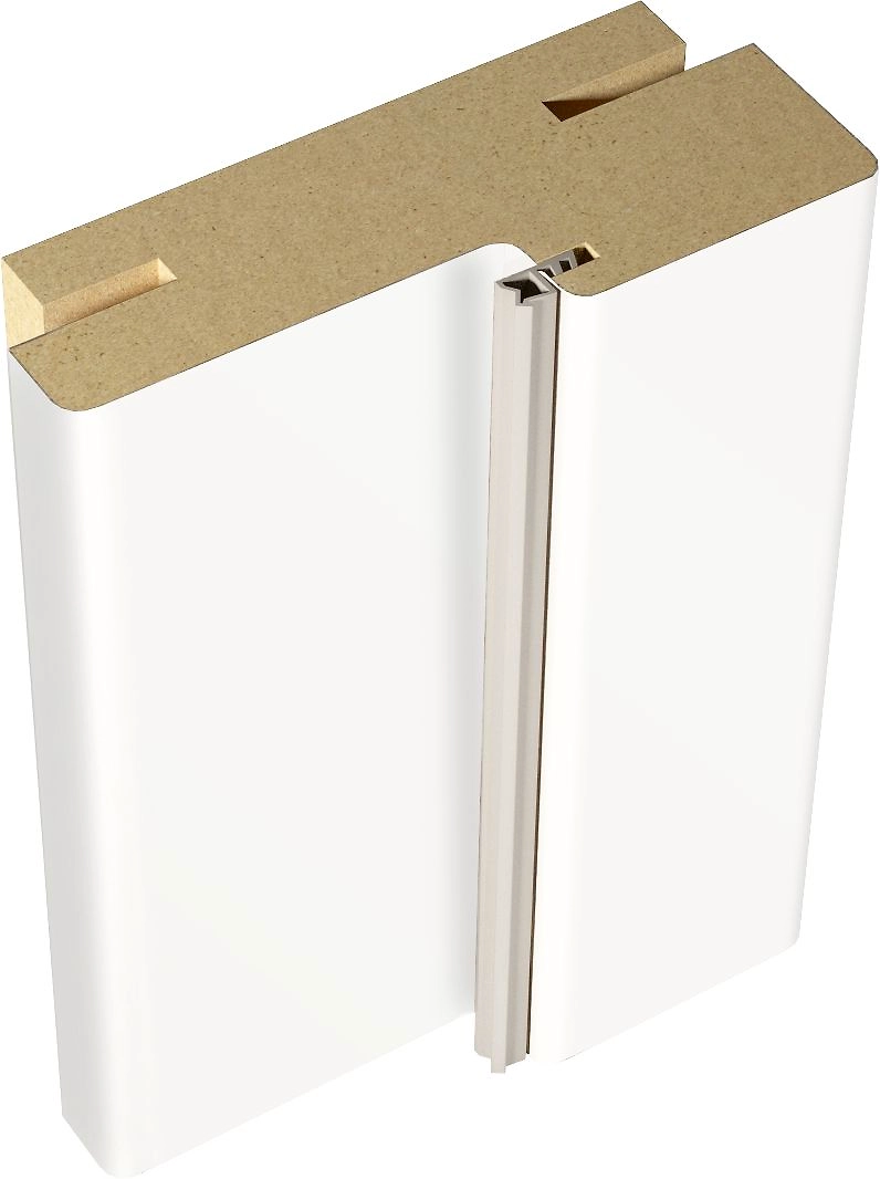 Дверная коробка Юта телескопическая Белая 30х2100 мм 2,5 шт