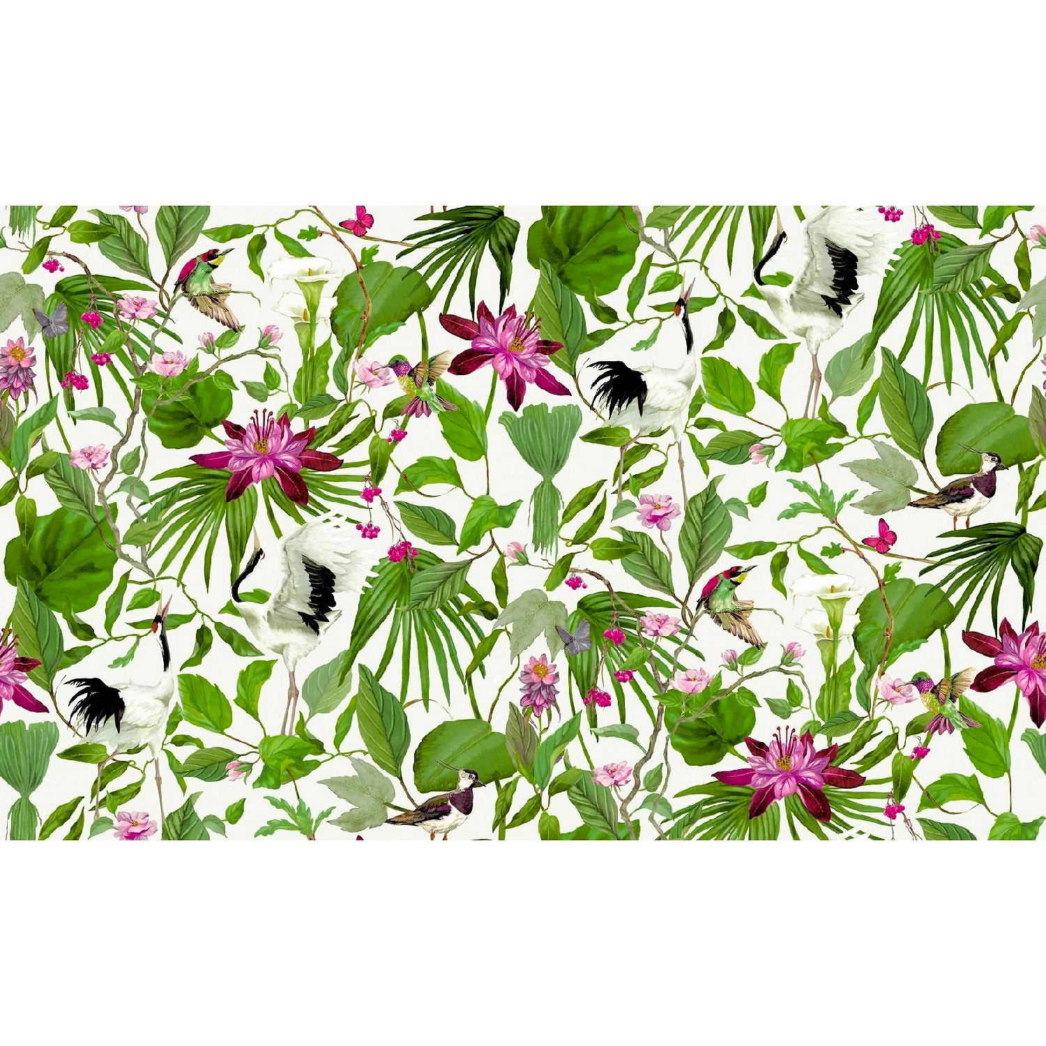 Обои Erismann 60464-02 виниловые 1,06х10,05 м, зеленый 