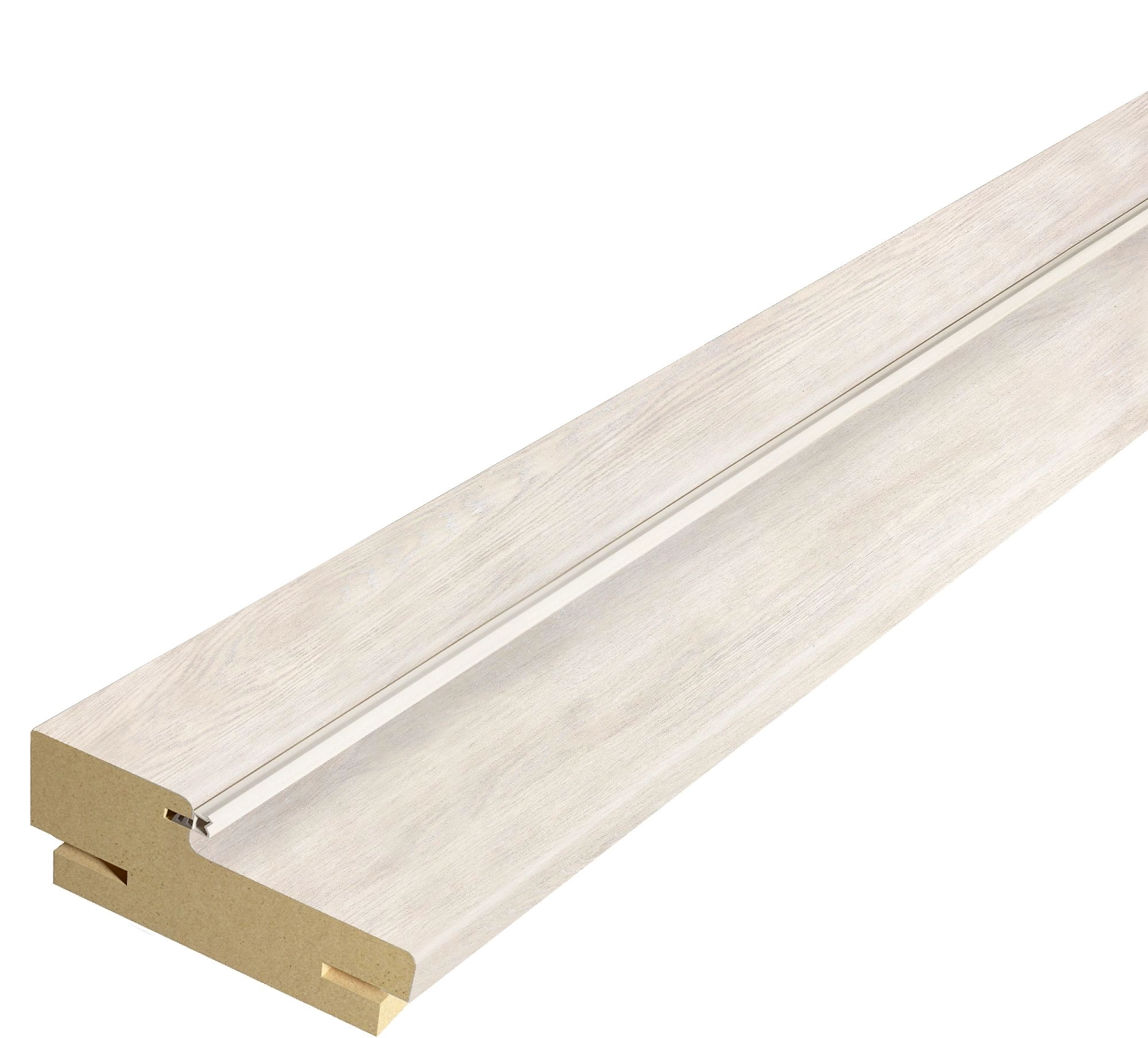 Коробка экошпон 74х28 мм дуб шале снежный