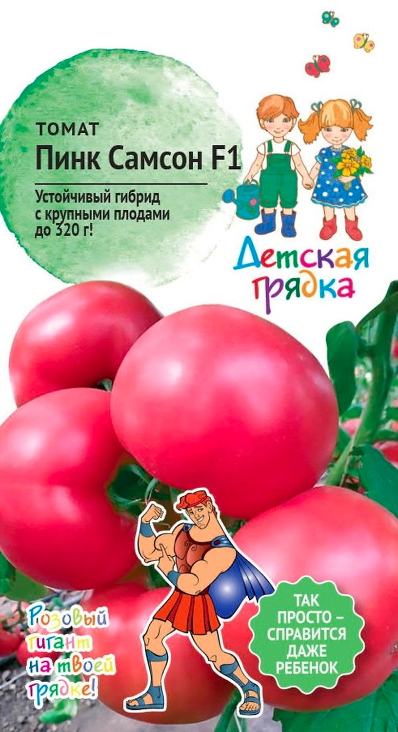 Семена ТОМАТ ПИНК САМС ДГ 5 ШТ