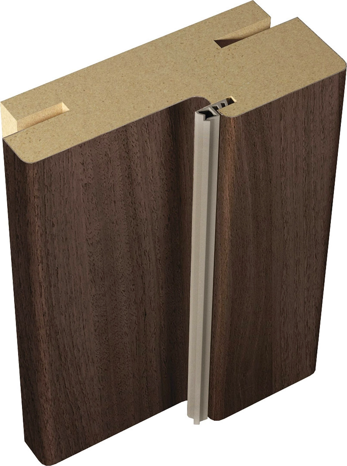 Дверная коробка Дакота телескопическая Орех 30х2100 мм 1 шт