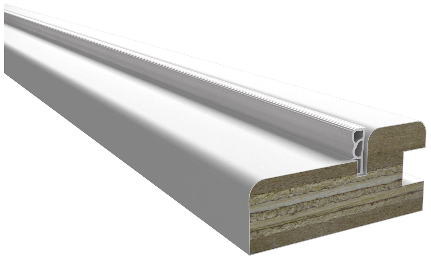 Дверная коробка Честер Порта стандарт Белая 28х2080 мм 1 шт