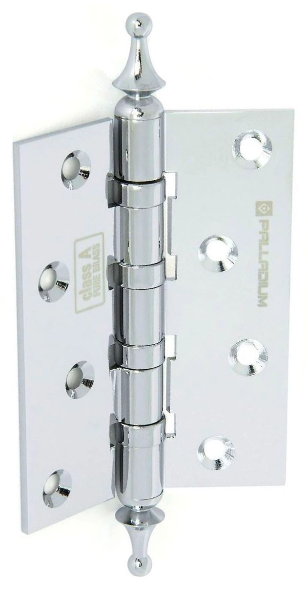 Дверная петля разъемная врезная Palladium N 500 A-4 CP 100х75х2,5 мм хром