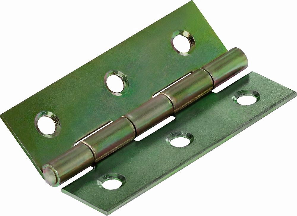 Дверная петля универсальная врезная LUX-TOOLS 60х34 мм оцинкованная сталь