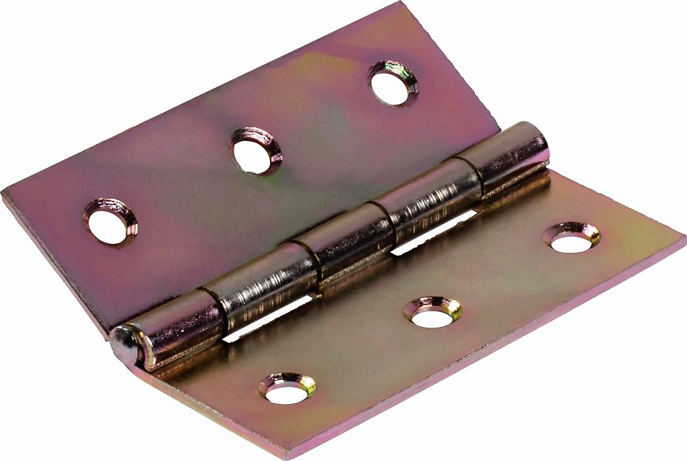 Дверная петля универсальная накладная LUX-TOOLS 75х51 мм оцинкованная сталь