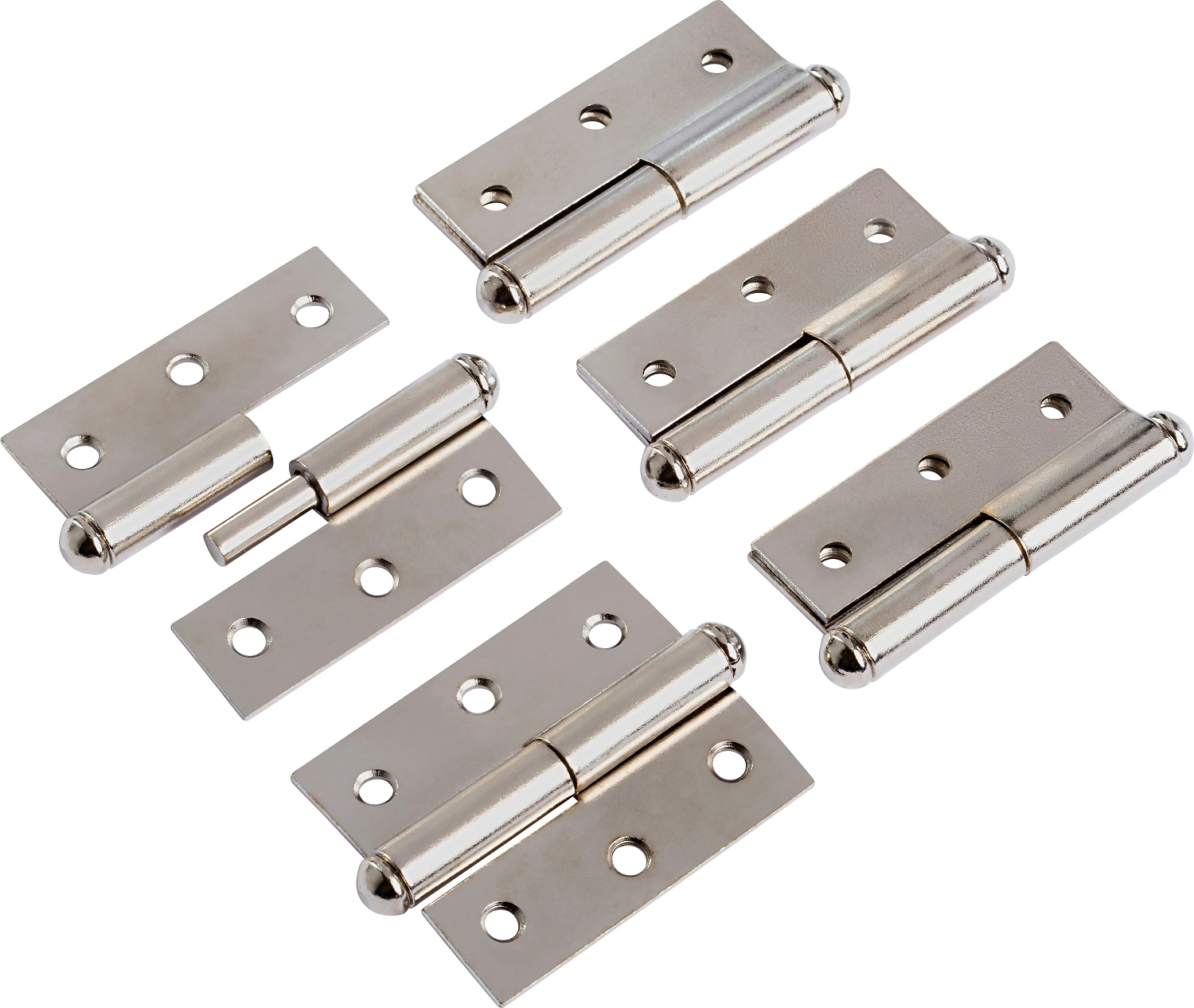 Дверная петля разъемная врезная LUX-TOOLS 491702 40х50 мм 5 шт