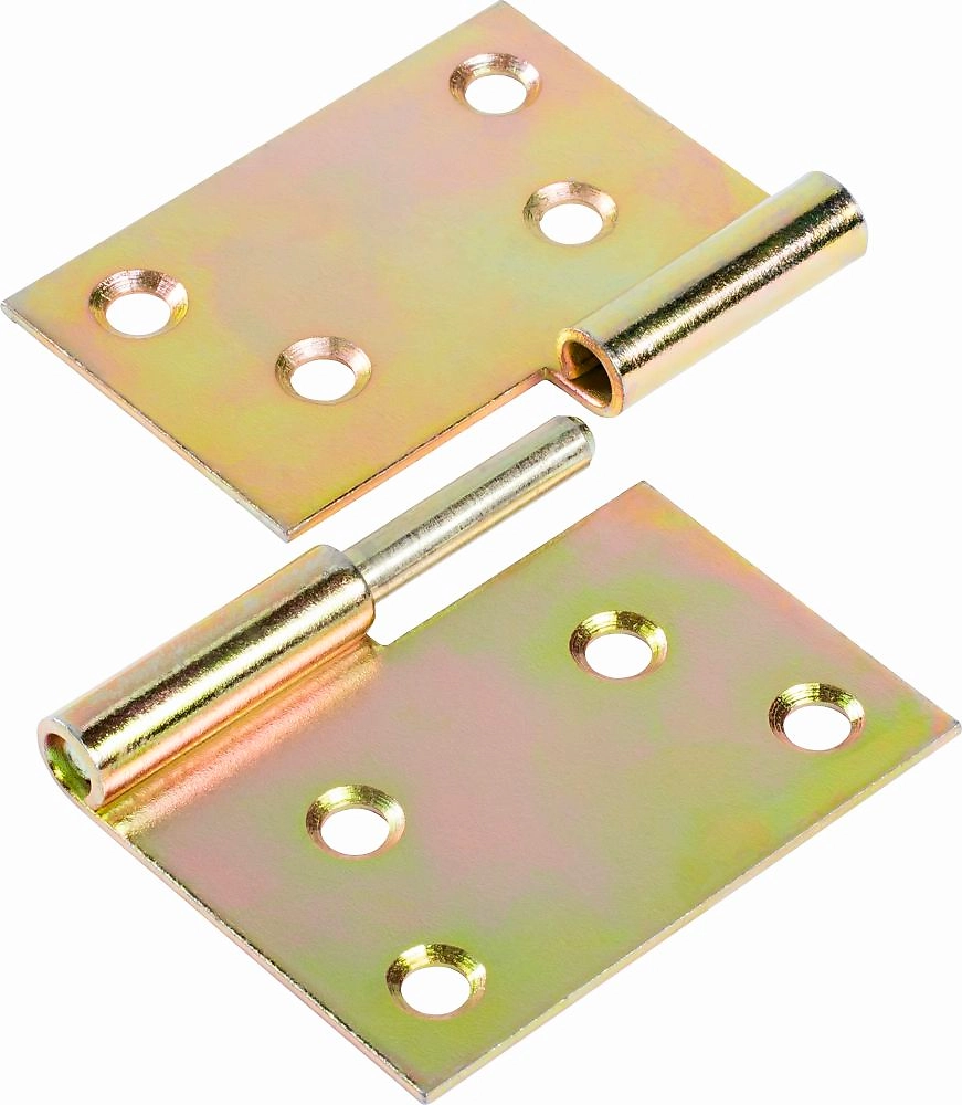 Дверная петля разъемная LUX-TOOLS 100х70 мм оцинкованная сталь