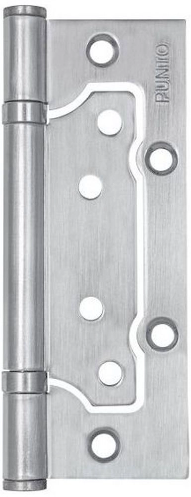 Дверная петля универсальная накладная PUNTO 200-2B 125x51x2,5 мм хром