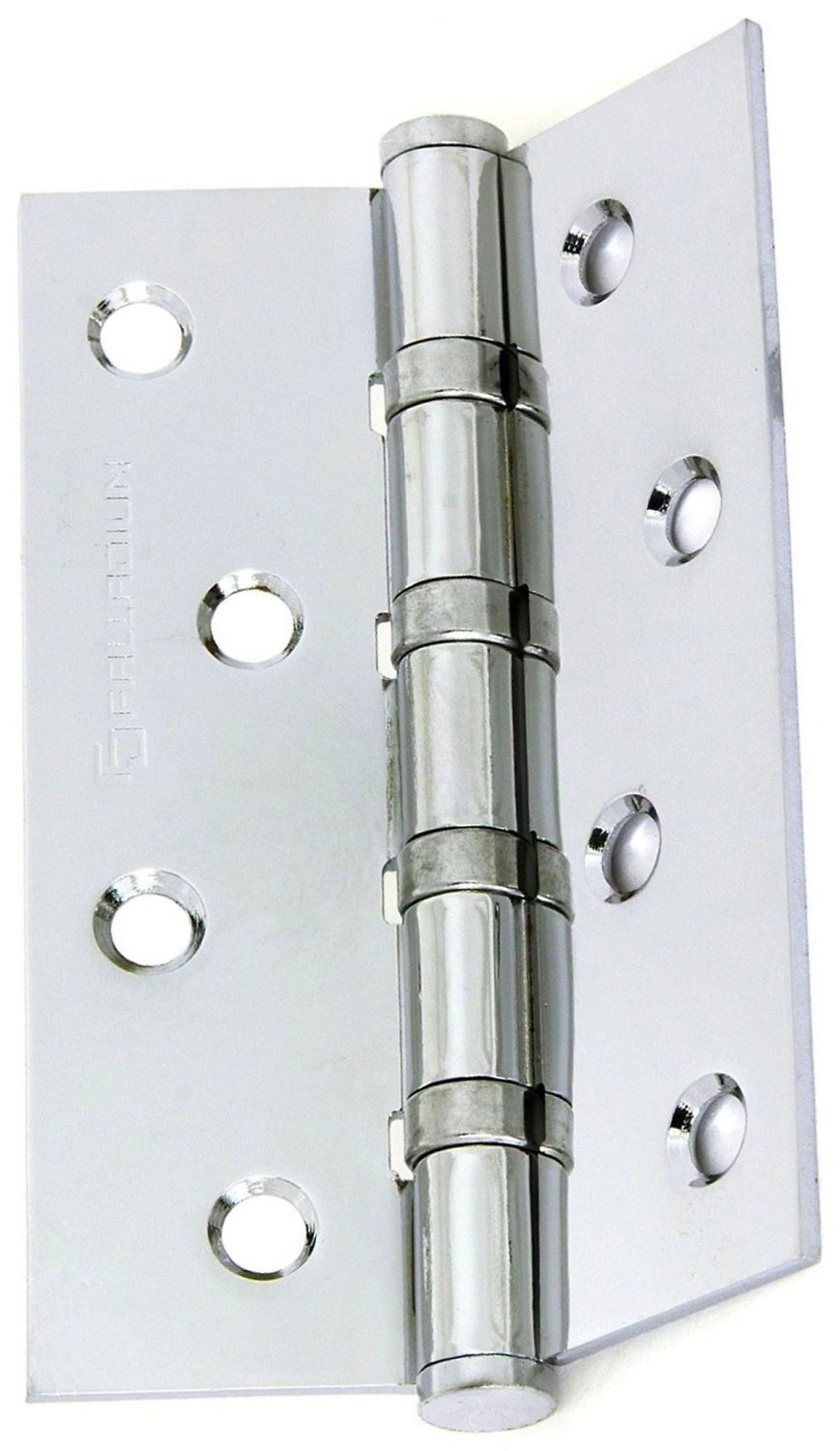 Дверная петля универсальная врезная Palladium 100х75х3 хром