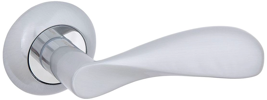 Дверная ручка для входной двери PALLADIUM Revolution Duck хром