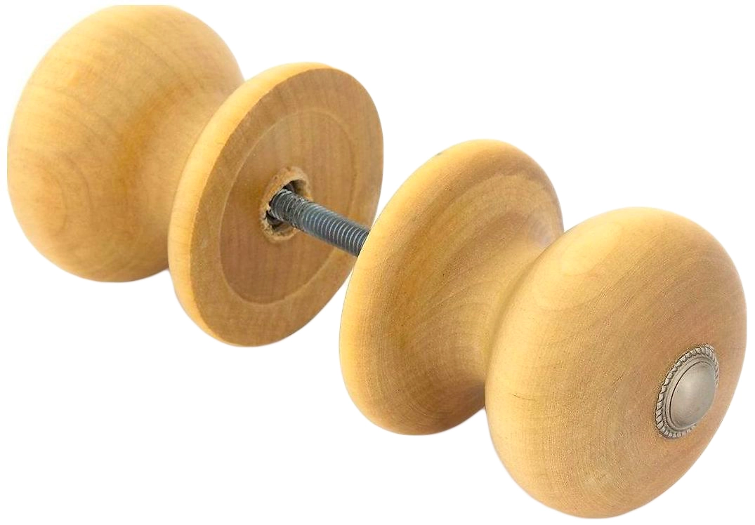 Дверная ручка PALLADIUM МС 2 деревянная светлая