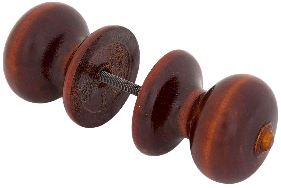 Дверная ручка для межкомнатной двери PALLADIUM МТ 2-1 темно-коричневый