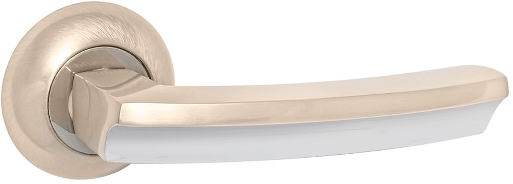 Ручка раздельная AJAX SIGMA JR SN/CP-3 матовый никель/хром 105мм