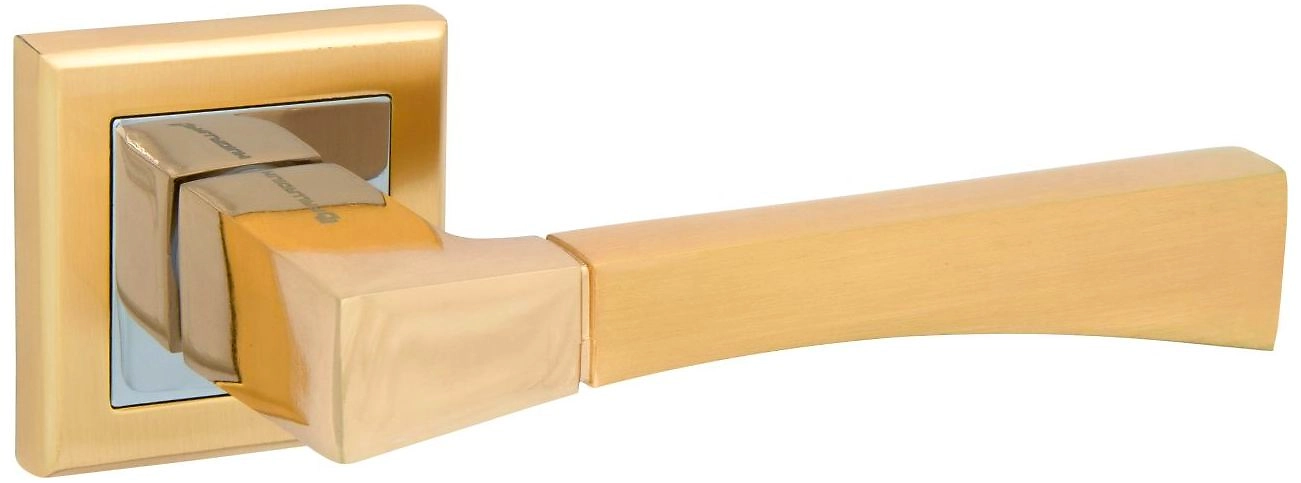 Дверная ручка для межкомнатной и входной двери PALLADIUM City золото