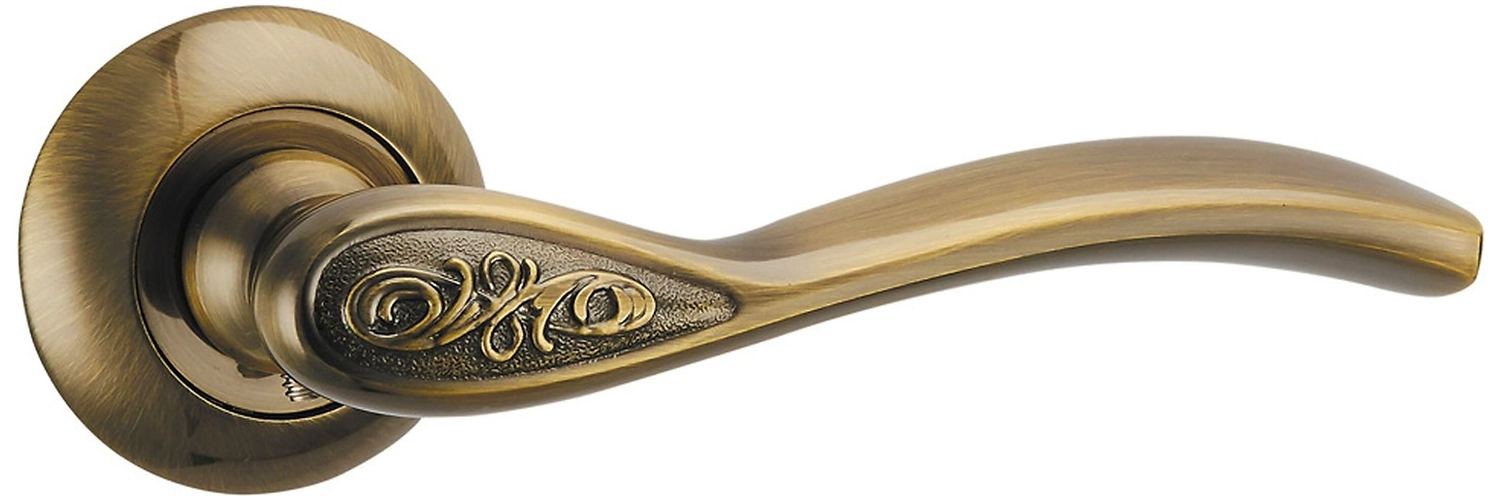 Дверная ручка PUNTO RUMBA TL ABG-6 зеленая бронза