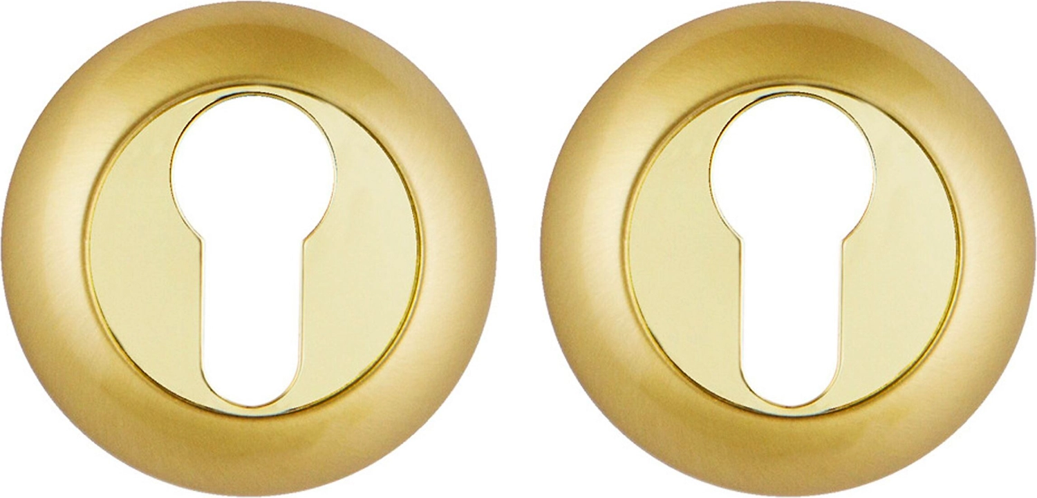 Накладка под цилиндр PUNTO SIMPLE LIVING золотая