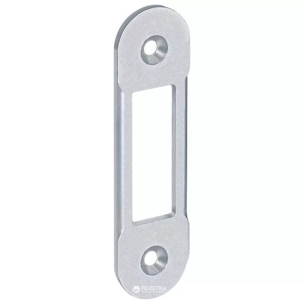 Ответная планка для межкомнатной двери Verda хром 82х22х2 мм