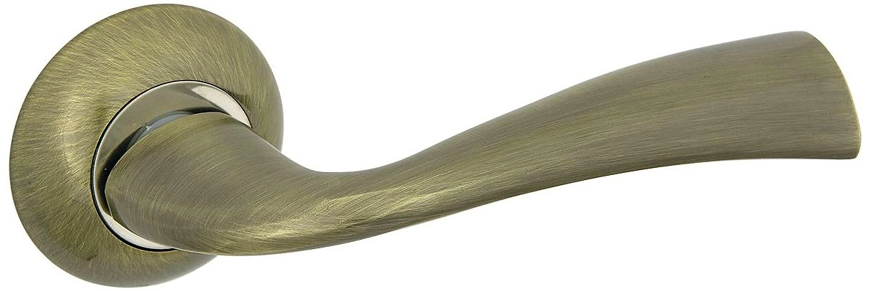 Дверная ручка для межкомнатной двери ФАБРИКА ЗАМКОВ FZ 13 AB бронза