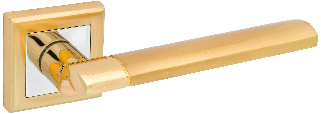Дверная ручка для межкомнатной двери PALLADIUM City матовое золото