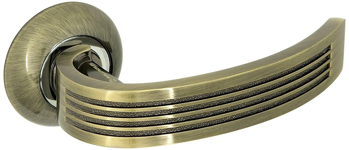 Дверная ручка для межкомнатной двери PALLADIUM Dorico античная бронза