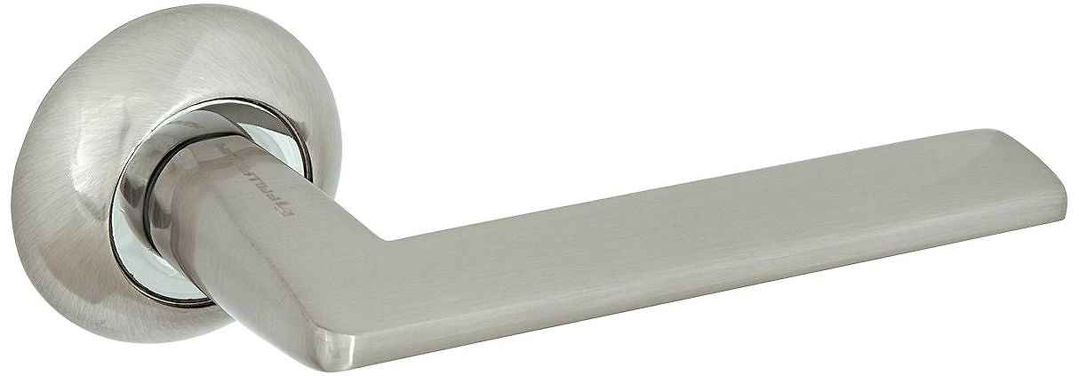 Дверная ручка для межкомнатной двери PALLADIUM Rasoio никель