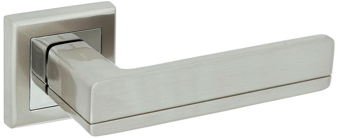 Дверная ручка для межкомнатной двери PALLADIUM Rita никель