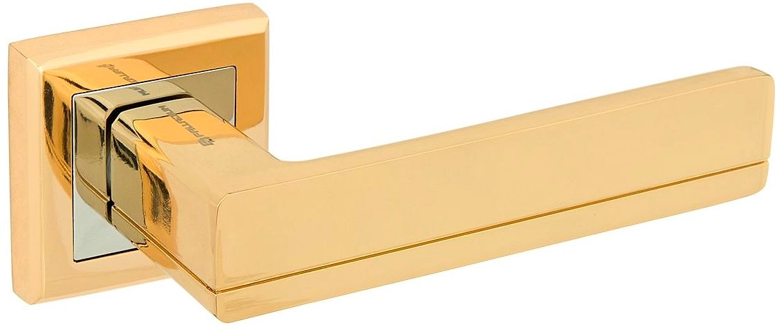 Дверная ручка для межкомнатной двери PALLADIUM Rita золото