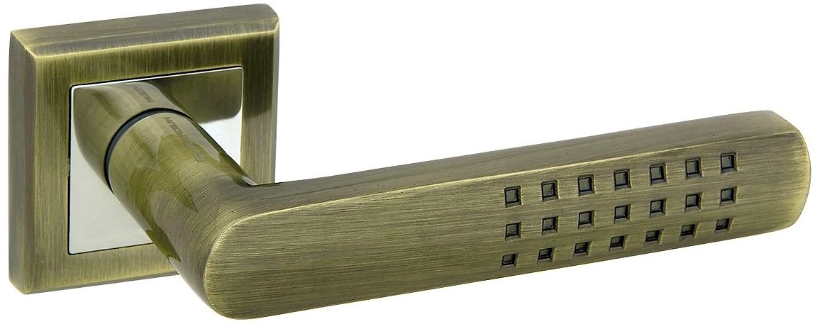 Дверная ручка для межкомнатной двери PALLADIUM Terreno античная бронза