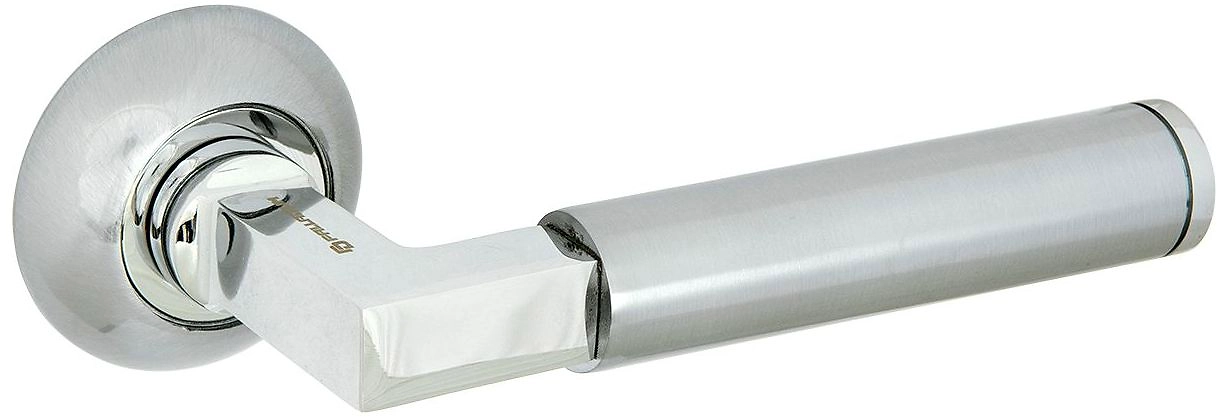 Дверная ручка для межкомнатной двери PALLADIUM Scara матовый хром