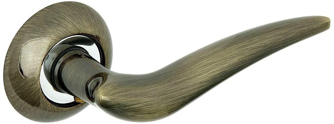 Дверная ручка для межкомнатной двери PALLADIUM Revolution Mistik античная бронза