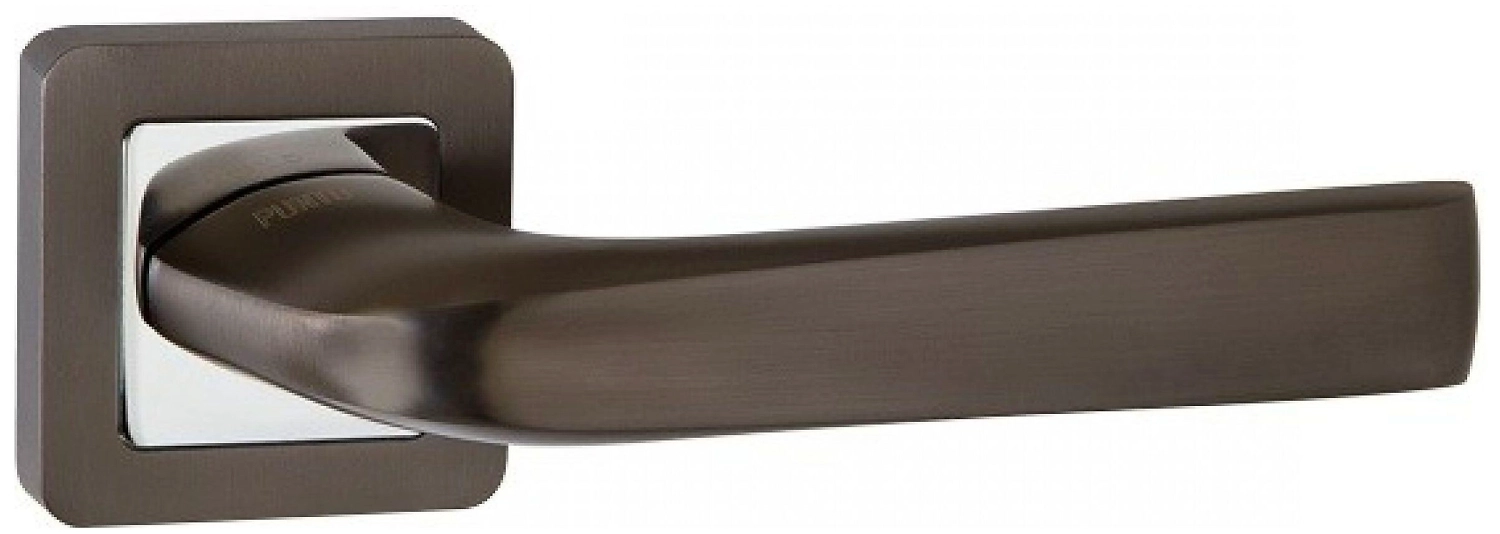 Дверная ручка для входной двери PUNTO Saturn QR графит