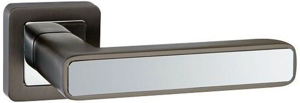 Дверная ручка для входной двери PUNTO Mars QR графит 