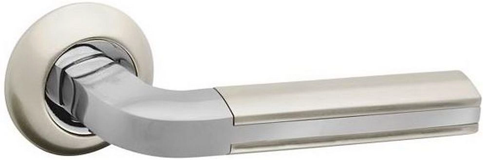 Дверная ручка для межкомнатной двери FUARO LARGO RM никель