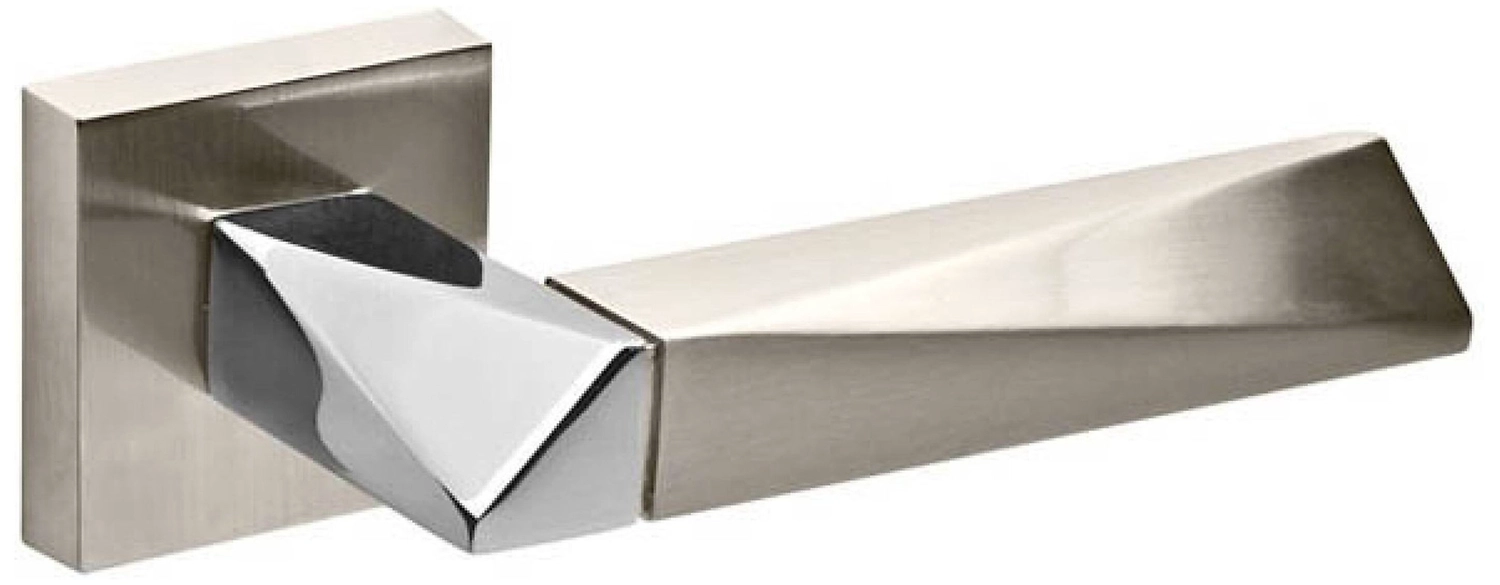 Дверная ручка для межкомнатной двери FUARO Diamond DM никель