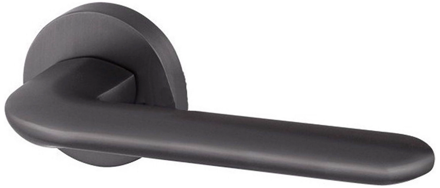 Дверная ручка для межкомнатной двери Armadillo EXCALIBUR вороненный никель