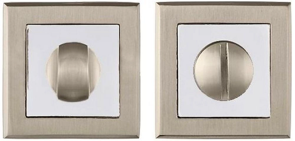 Дверная ручка для межкомнатной двери PUNTO QL никель