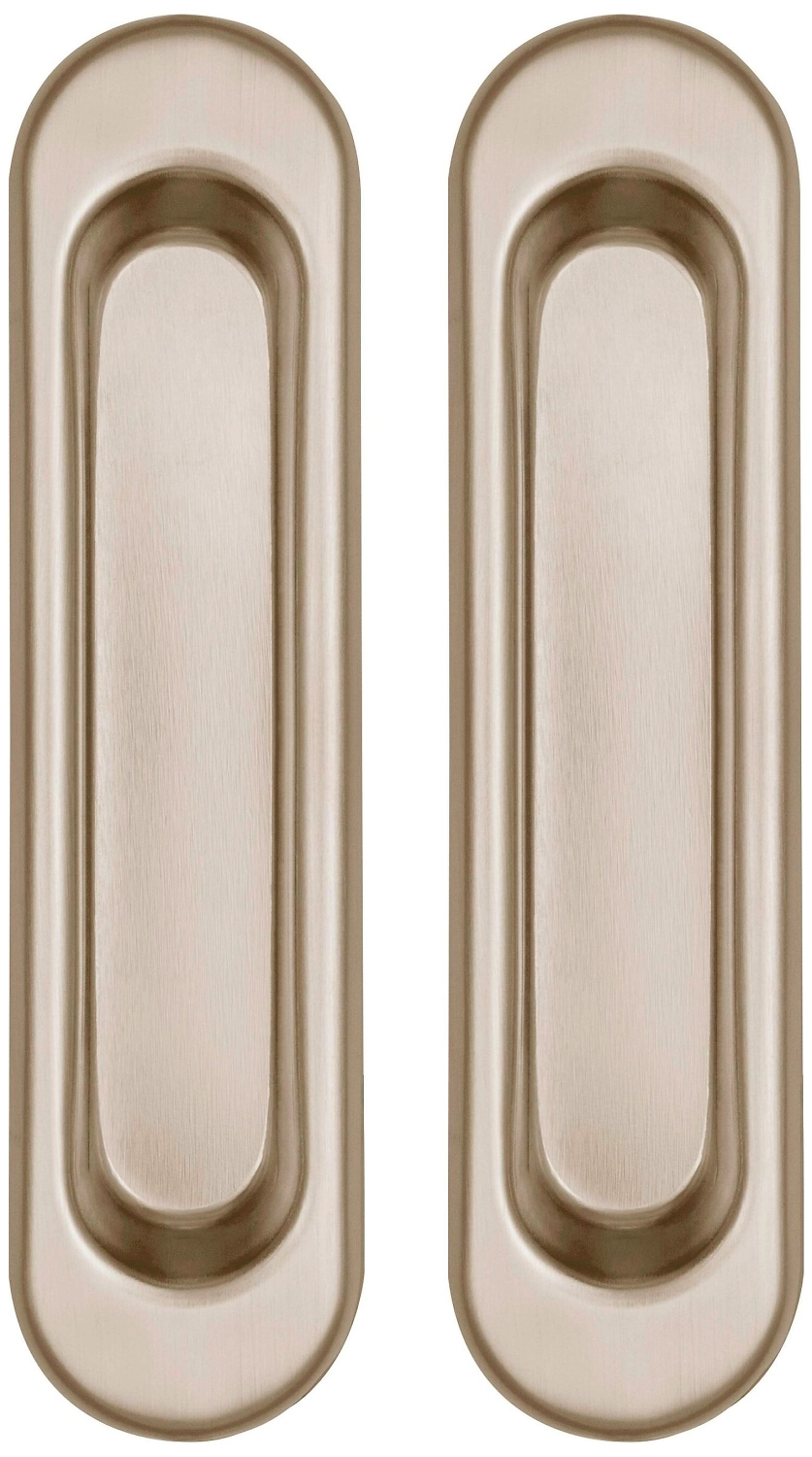 Дверная ручка для раздвижной двери PUNTO Soft LINE-010 никель