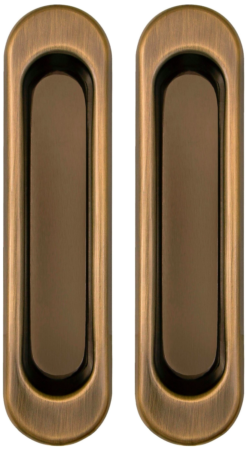 Дверная ручка для раздвижной двери PUNTO Soft LINE-010 бронза