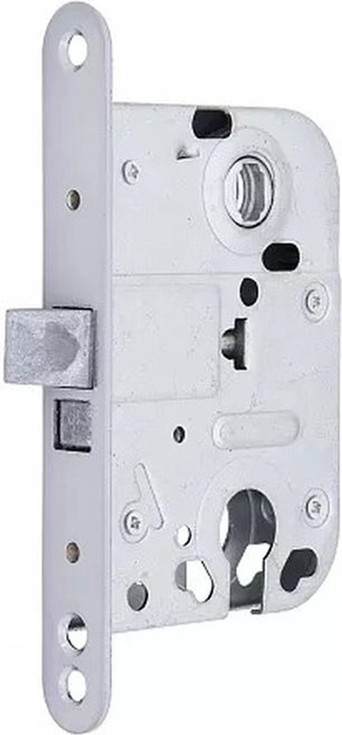 Корпус замка ФАБРИКА ЗАМКОВ L 008 SC матовый хром