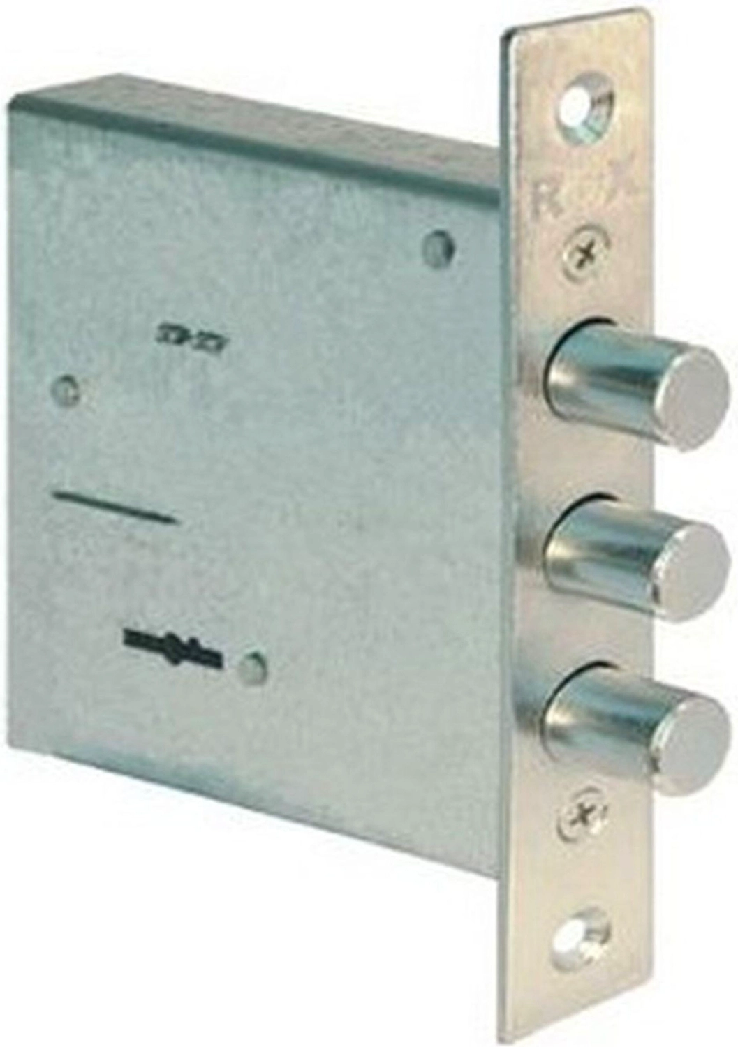 Дверной замок врезной ЭЛЬБОР ReX. 1.3 хром