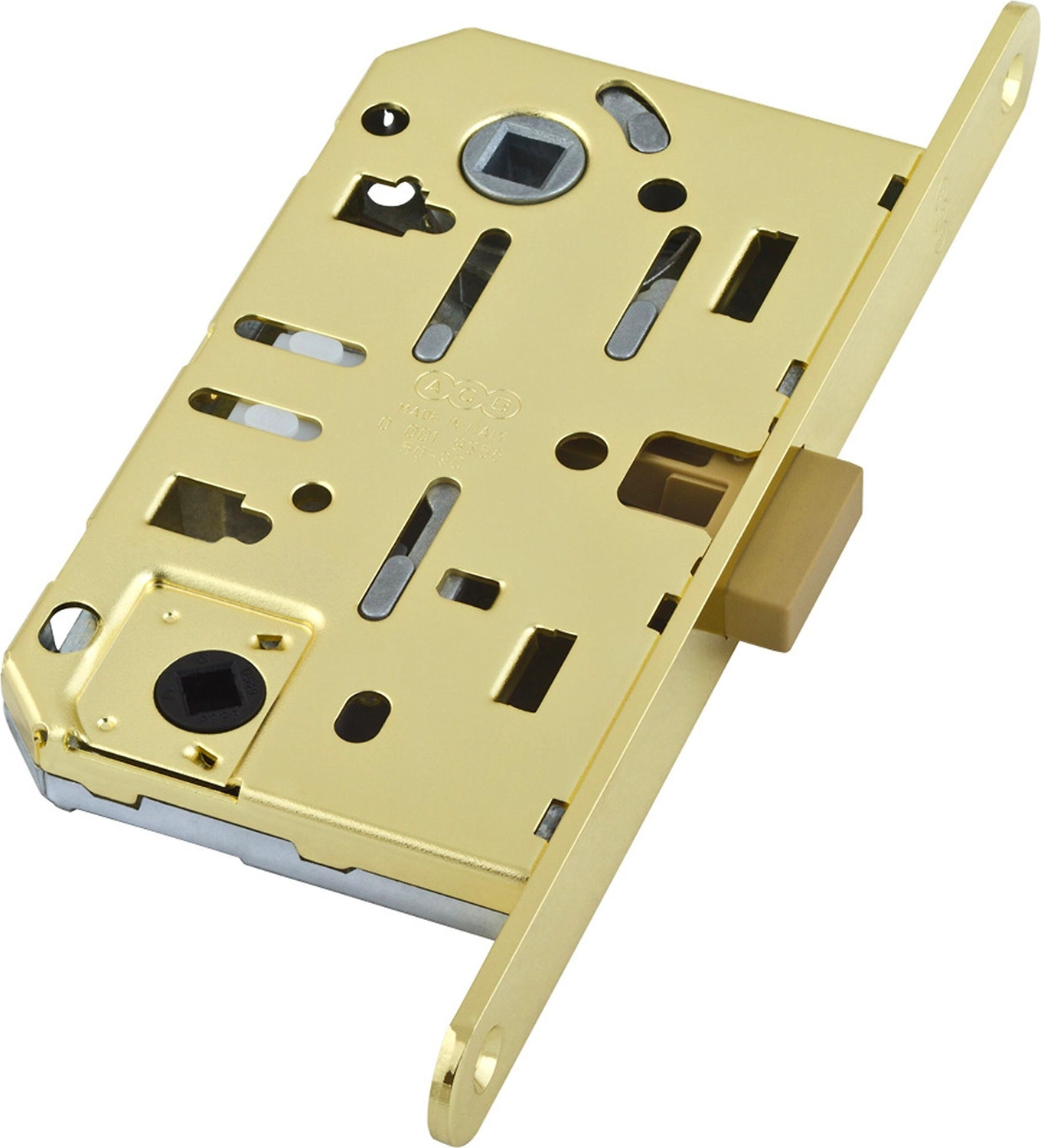 Цилиндровый замок AGB POLARIS 2XT латунь