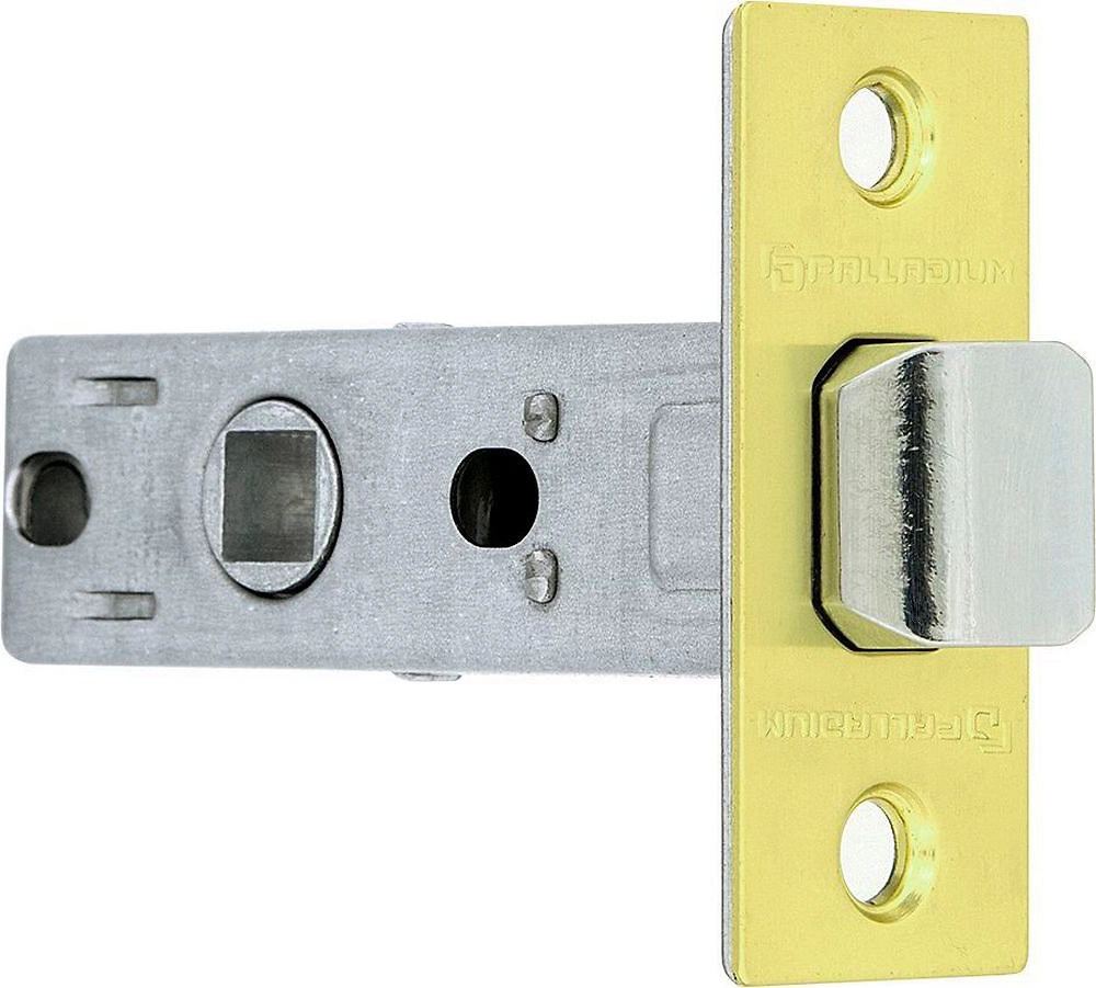Дверная защелка Palladium 66х25х70 мм ЦАМ матовое золото
