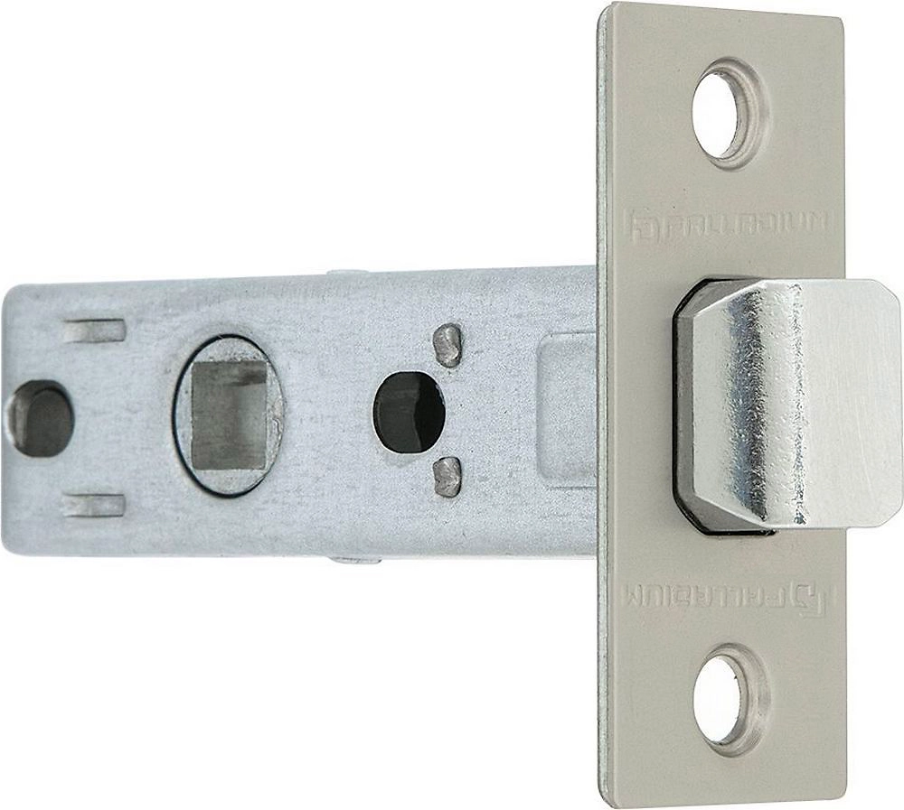 Дверная защелка Palladium 66х25х70 мм ЦАМ матовый никель