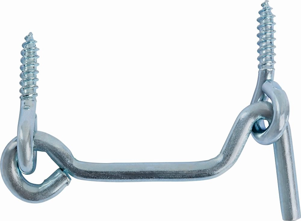 Крючок ветровой LUX-TOOLS шуруп-кольцо 60 мм цинк