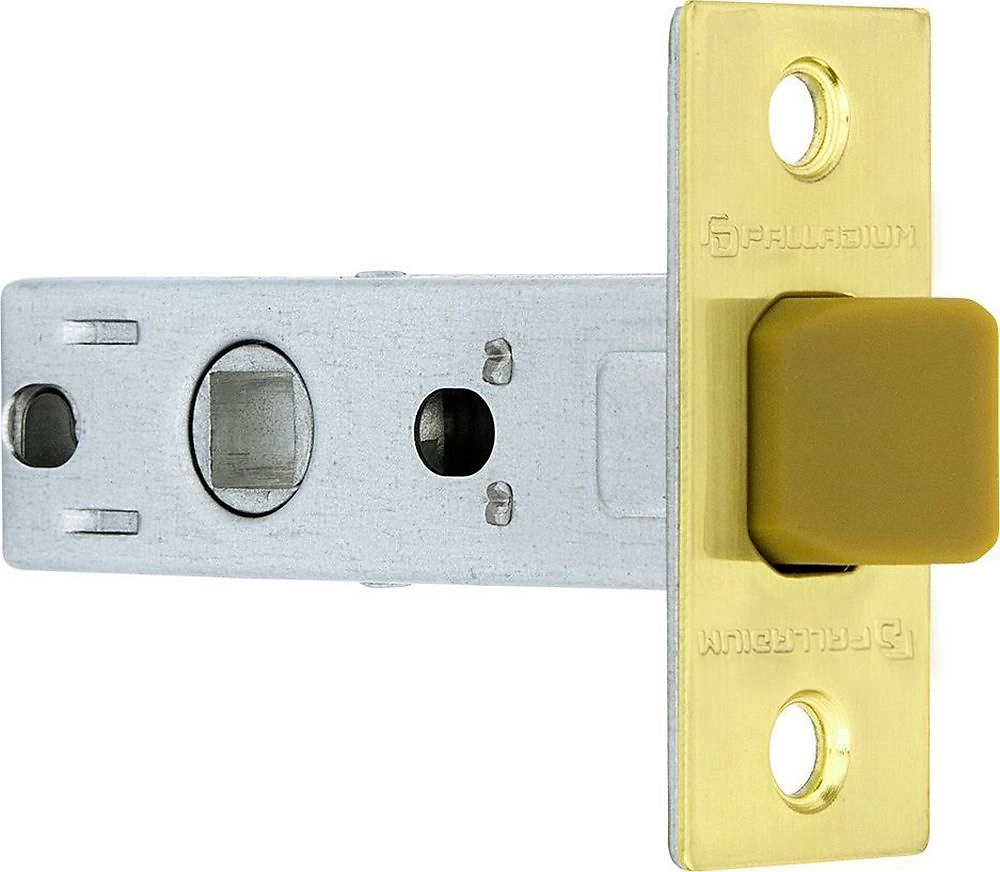 Дверная защелка Palladium 57х30х70 мм ЦАМ матовое золото