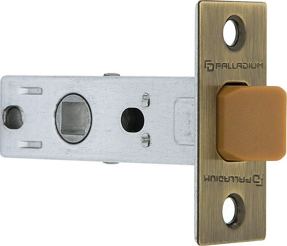 Дверная защелка Palladium 57х30х70 мм ЦАМ античная бронза